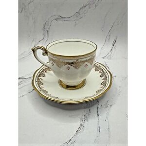 Bell Fine Bone China Made In‎ England Footed Cup and Saucer 4144